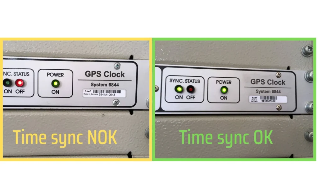 Substation Automation Time Synchro Using GPS Clock HOPF