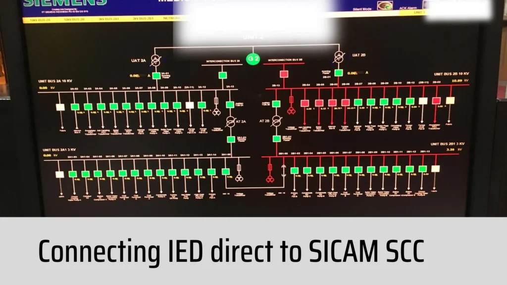 Reyrolle IED direct connection to SICAM SCC