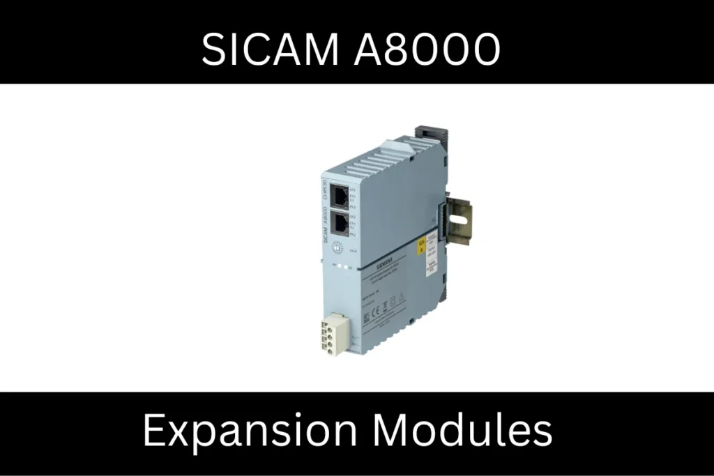 SICAM A8000 Expansion Modules