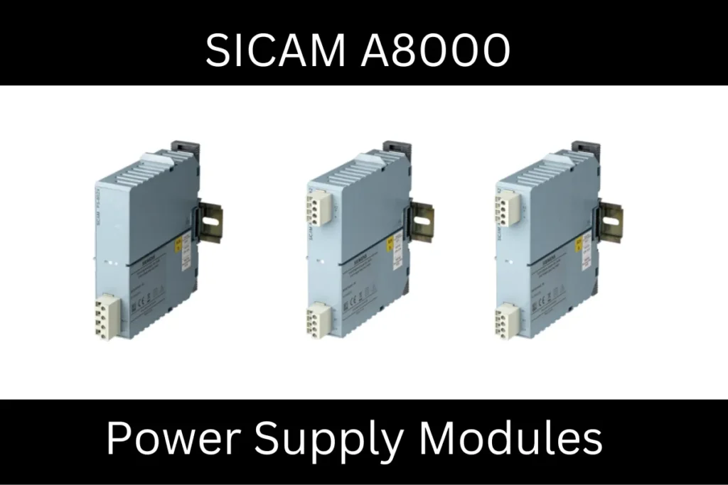 SICAM A8000 Power Supply Modules